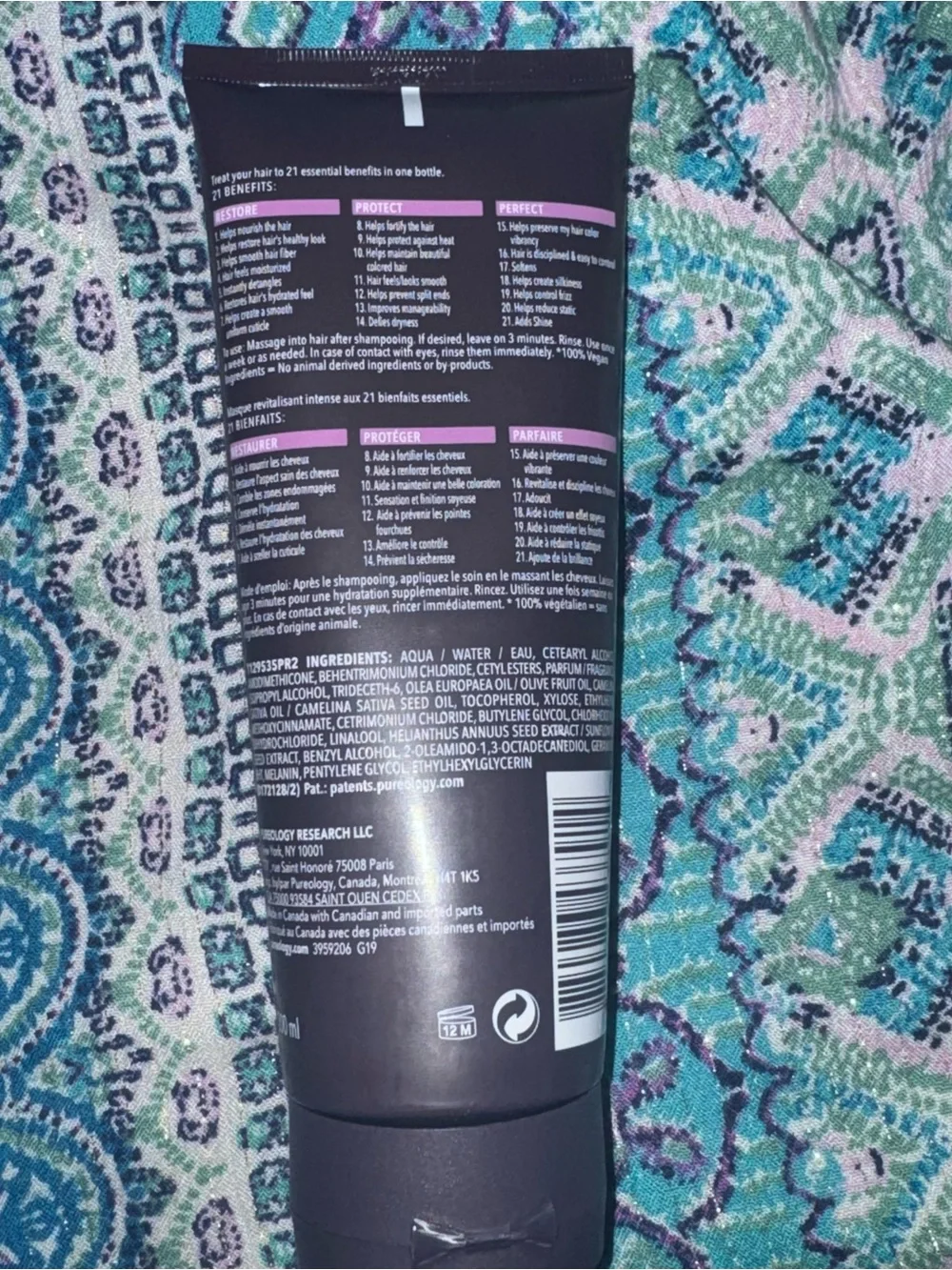 Pureology Color Fanatic Multi-Tasking Deep-Conditioning Mask